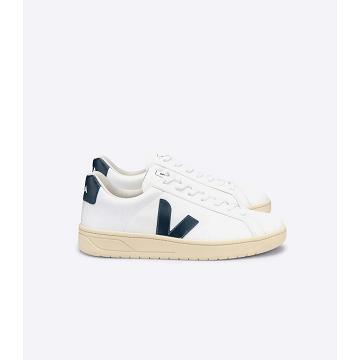 Men's Veja URCA CWL Shoes White/Blue | ZA 274NWY